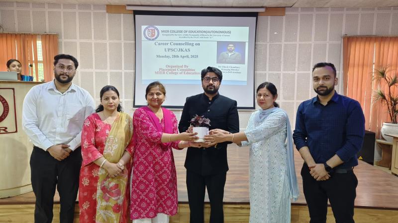 Career Counselling on From College to UPSC/JKAS
