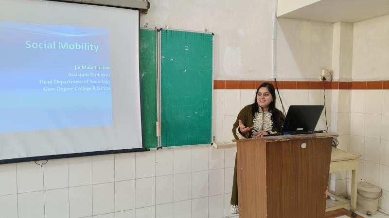 Guest lecture on "Social Mobility"