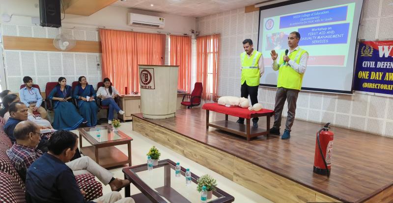 Workshop on First Aid and Casualty Management Services
