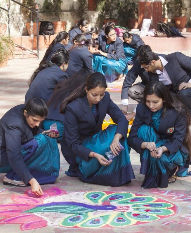 Rangoli Making Competition