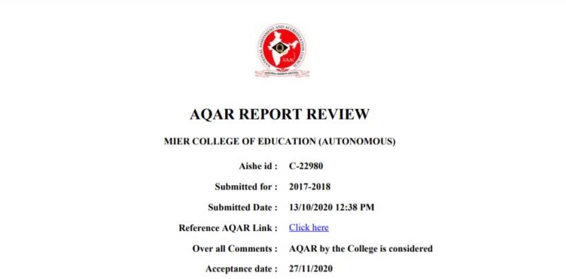 MIER College of Education